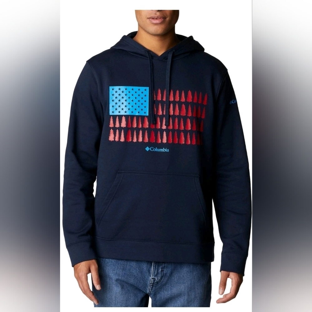 COLUMBIA Men's Trek Graphic Fleece Hoodie